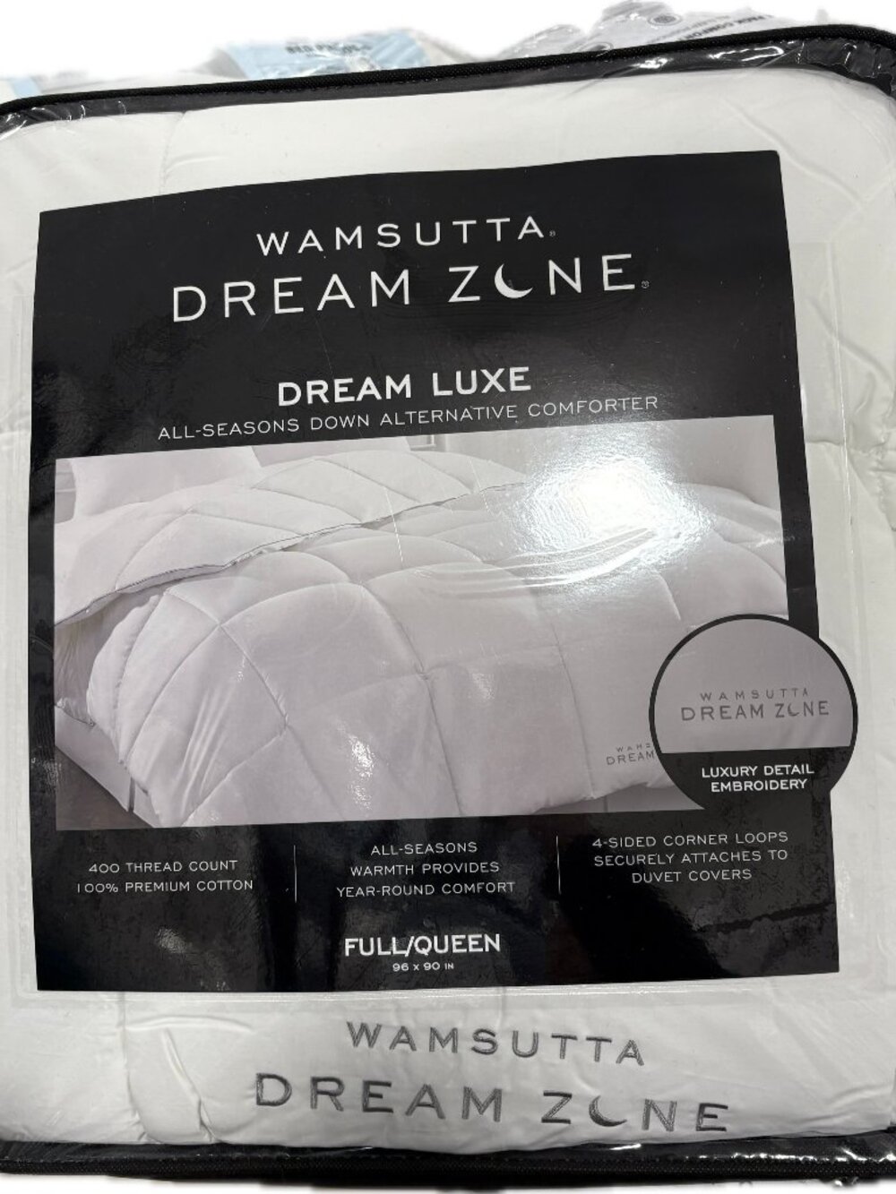 Wamsutta Dream Zone Queen Alternative Down Luxury Comforter All Seasons New